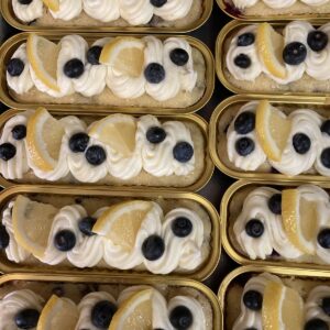 Lemon Mini Loaf Cake