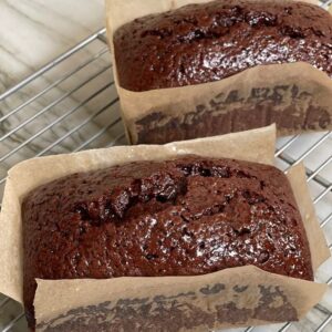 Chocolate Mini Loaf sponge