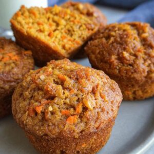 Carrot cake muffin