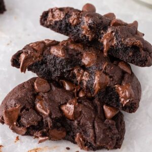 Double chocolate cookie